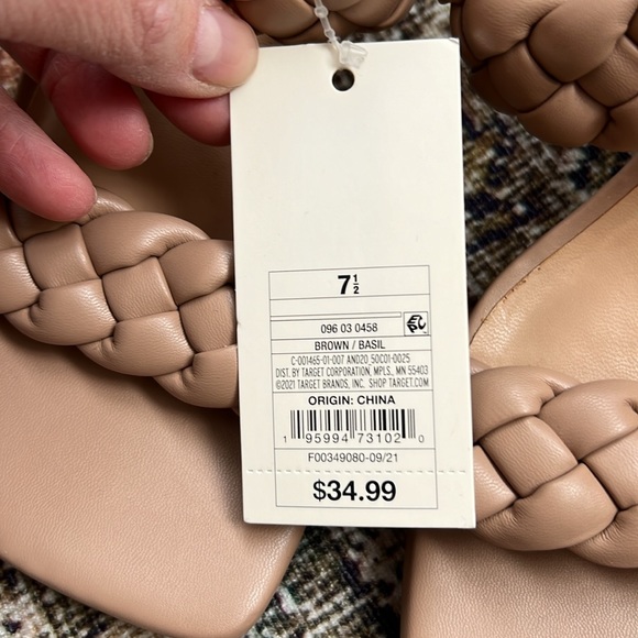 Target A New Day Braided Strappy Sandals - Picture 2 of 8